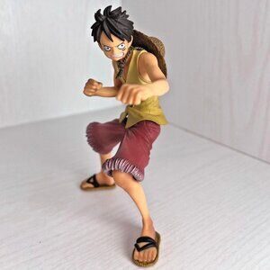 One Piece Monkey D Luffy DXF Brotherhood Figure Banpresto Anime Figure (No Base)